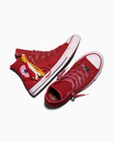 【EU限定】ALL STAR Chuck Taylor Patriotic Country Red Dyed HI CUT A24890C