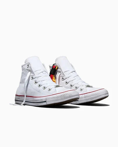 【EU限定】ALL STAR Chuck Taylor Patriotic Country White Stone Wash HI CUT A24891C