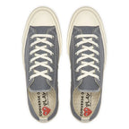 CT70 OG Play Comme des Garcons Chuck 70 Ox Steel Gray LOW CUT A08797C