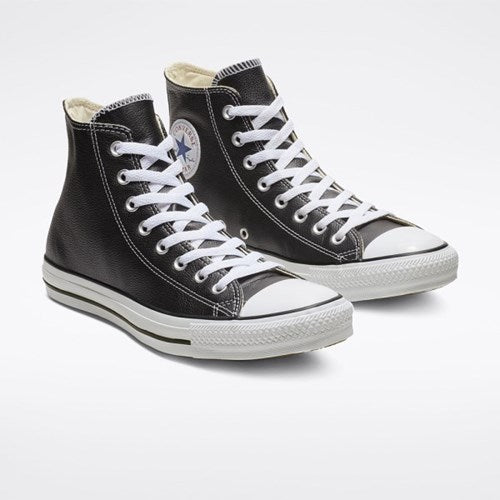 ALL STAR Chuck Taylor Black Leather（レザー）HI CUT 132170C