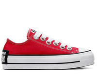 ALL STAR （ビックヒールパッチ）CTAS LIFT PLATFORM SKETCH OX RED LOW CUT A10425C