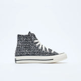 CT70 Metallic Tweed Shine Black HI CUT A14442C