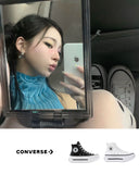 【Hearts2Hearts 着用】ALL STAR DOUBLE STACK RED HI CUT A15542CALL STAR DOUBLE STACK BLACK HI CUT A12975C