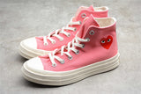 CT70 X Play Comme des Garcons Chuck 70 Ox Bright PINK HI CUT 168301C