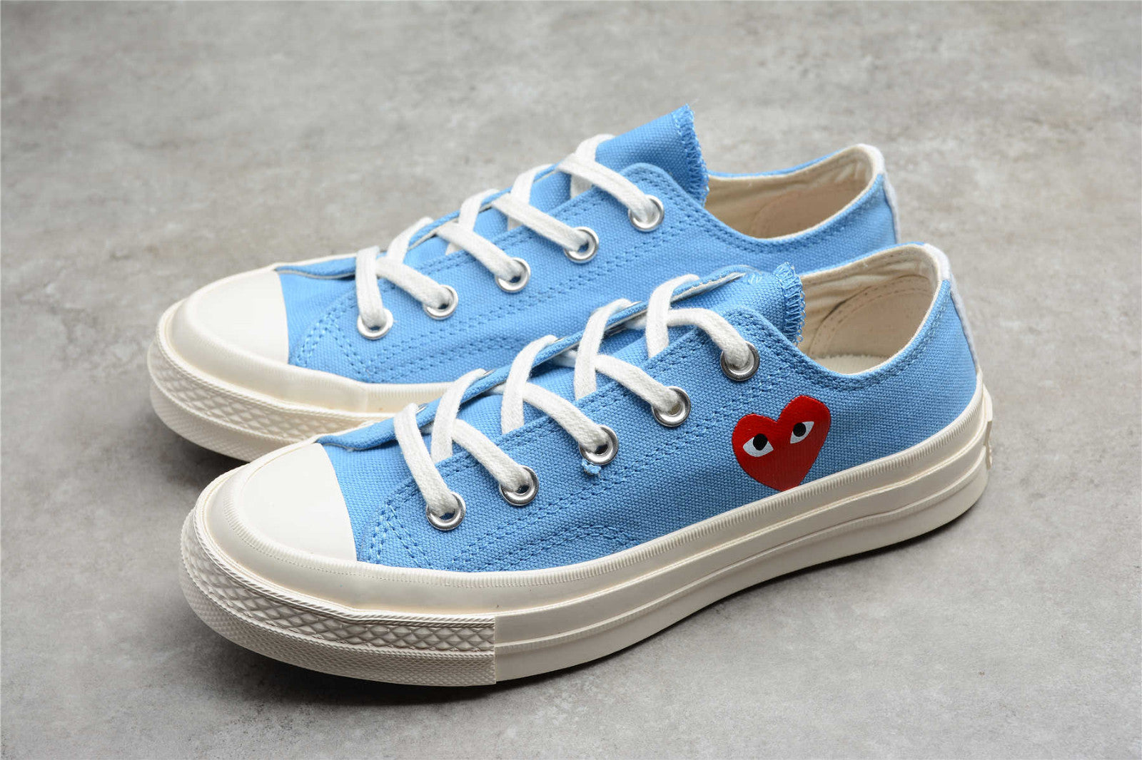 CT70 X Play Comme des Garcons Chuck 70 Ox Bright Blue LOW CUT 168303C