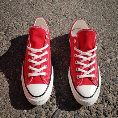 【旧品番・全サイズ再入荷】CT70 ENAMEL RED（エナメルレッド） LOW CUT 164949C