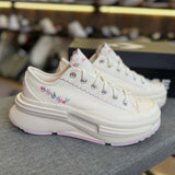 RUN STAR LEGACY CX Egret Summit Pink Floral Embroidery LOW CUT A15091C