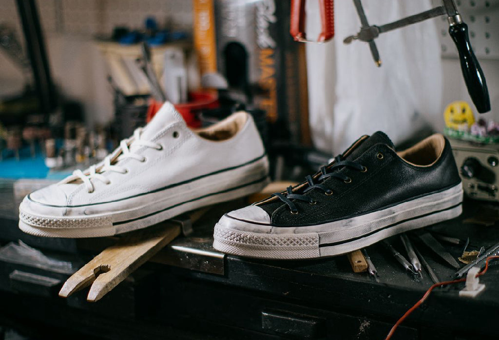 【数量限定】CT70 Vintage White Leather（レザー）LOW CUT A02624C