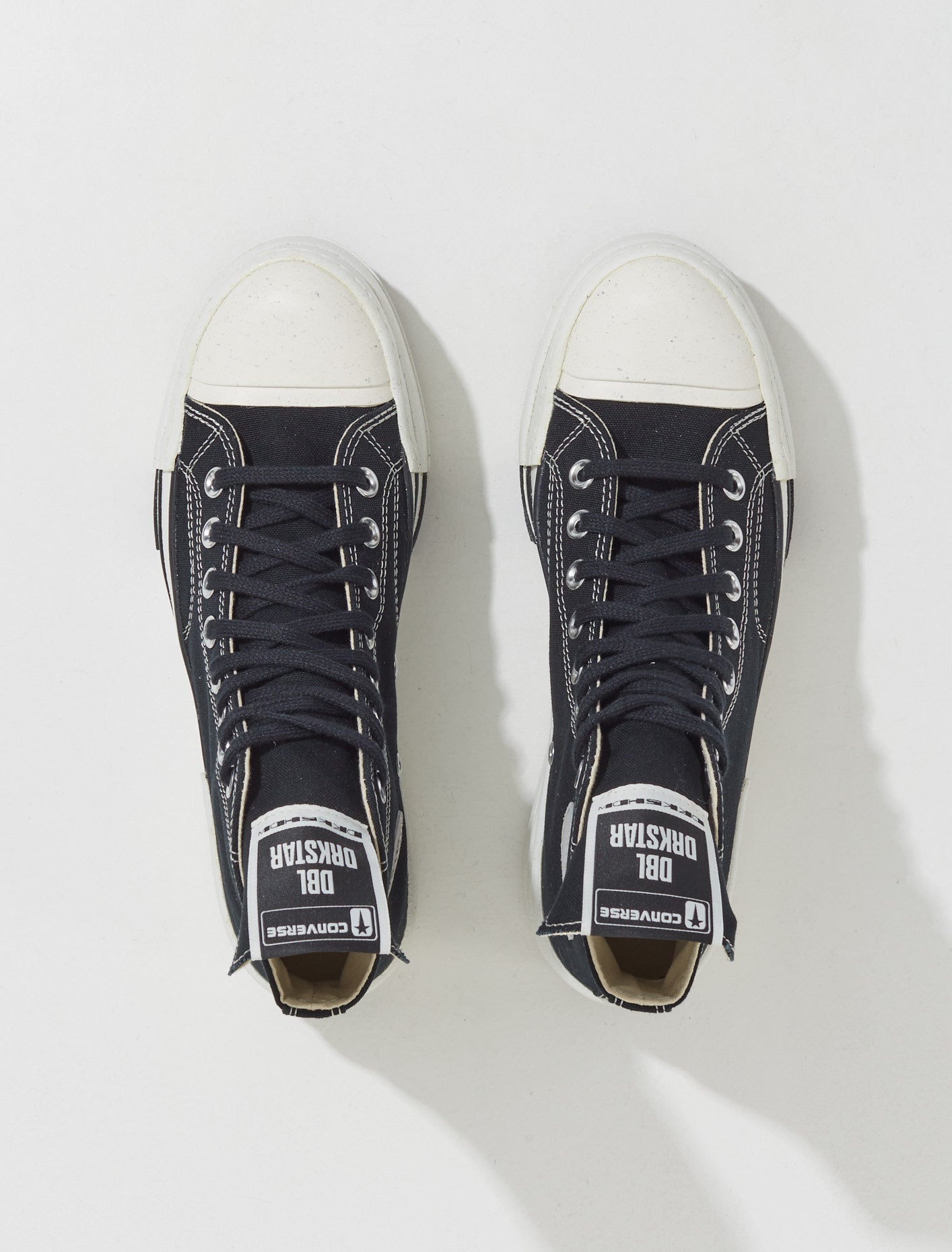【SEVENTEEN HOSHI着用】CT70 X DRKSHDW（リック オウエンス）DBL DRKSTAR BLACK HI CUT A04954C
