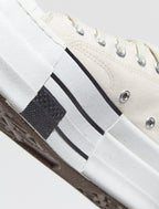 【SEVENTEEN ジョシュア 着用・11月再入荷・数量限定】CT70 X DRKSHDW（リック オウエンス）DBL DRKSTAR IVORY LOW CUT A04955C