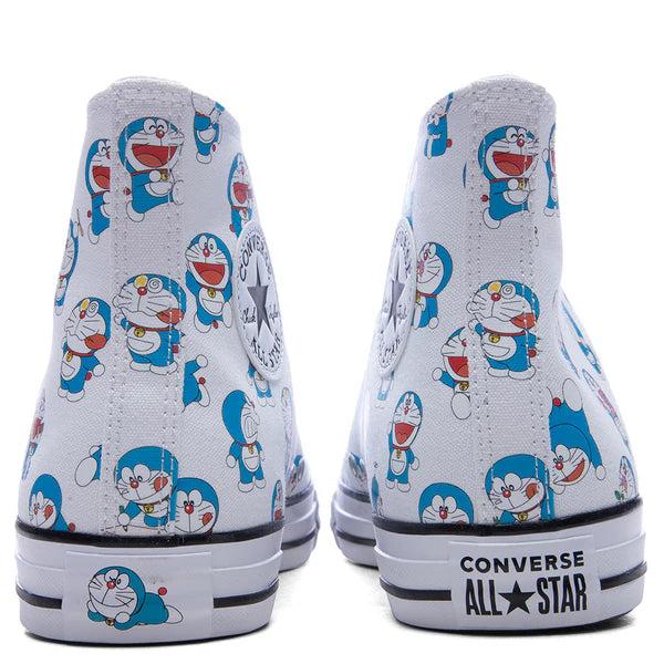 【数量限定】ALL STAR Chuck Taylor x  Doraemon WHITE HI CUT A15791C
