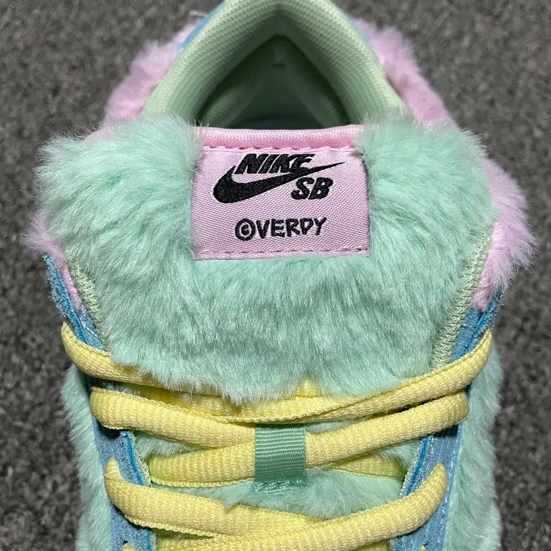 Nike x Verdy SB Dunk Low Pro Blue Gaze and Enamel Green