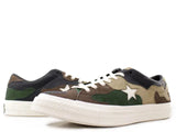 【旧旧品番】ONE STAR（三ツ星）RETRO FOUNDATIONAL X Sneakersnstuff Camo Brown LOW CUT 161406C