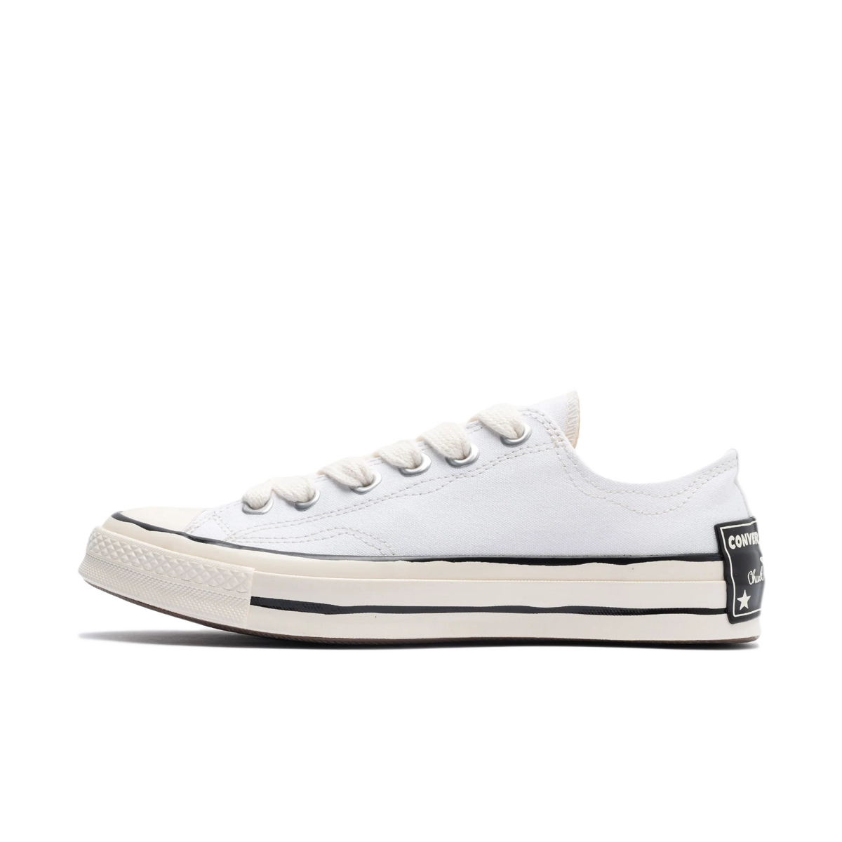 CT70（ビックヒールパッチ）SKETCH WHITE LOW CUT A08525C