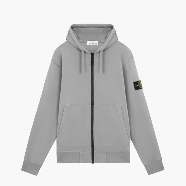 Stone Island Woven Zip-up Hoodie Grey 811564251 V0066 119434917 Stone Island Woven Zip-up Hoodie Grey 811564251 V0066 119434917