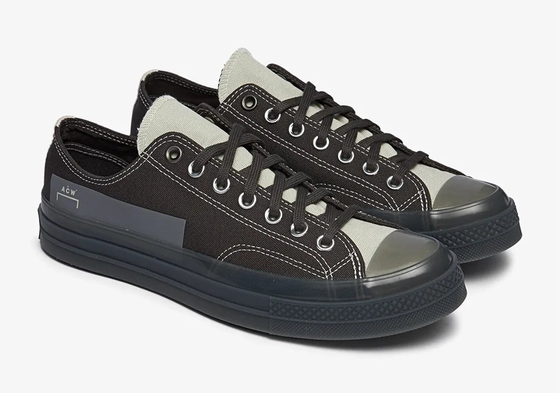 CT70 X A-COLD-WALL PAVEMENT SILVER LOW CUT A07145C
