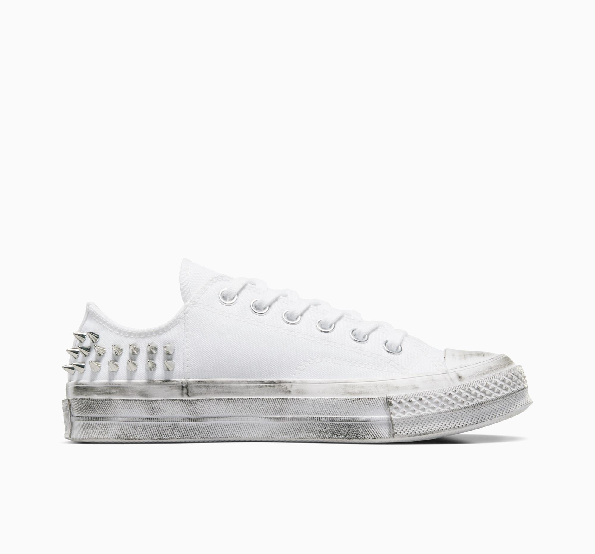 【EU限定】CT70 Studded WHITE LOW CUT A07208C