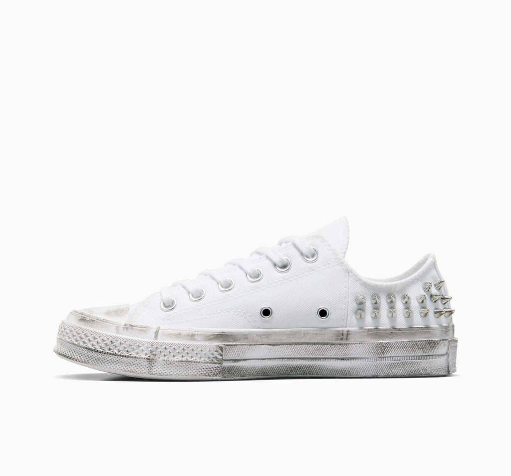 【EU限定】CT70 Studded WHITE LOW CUT A07208C
