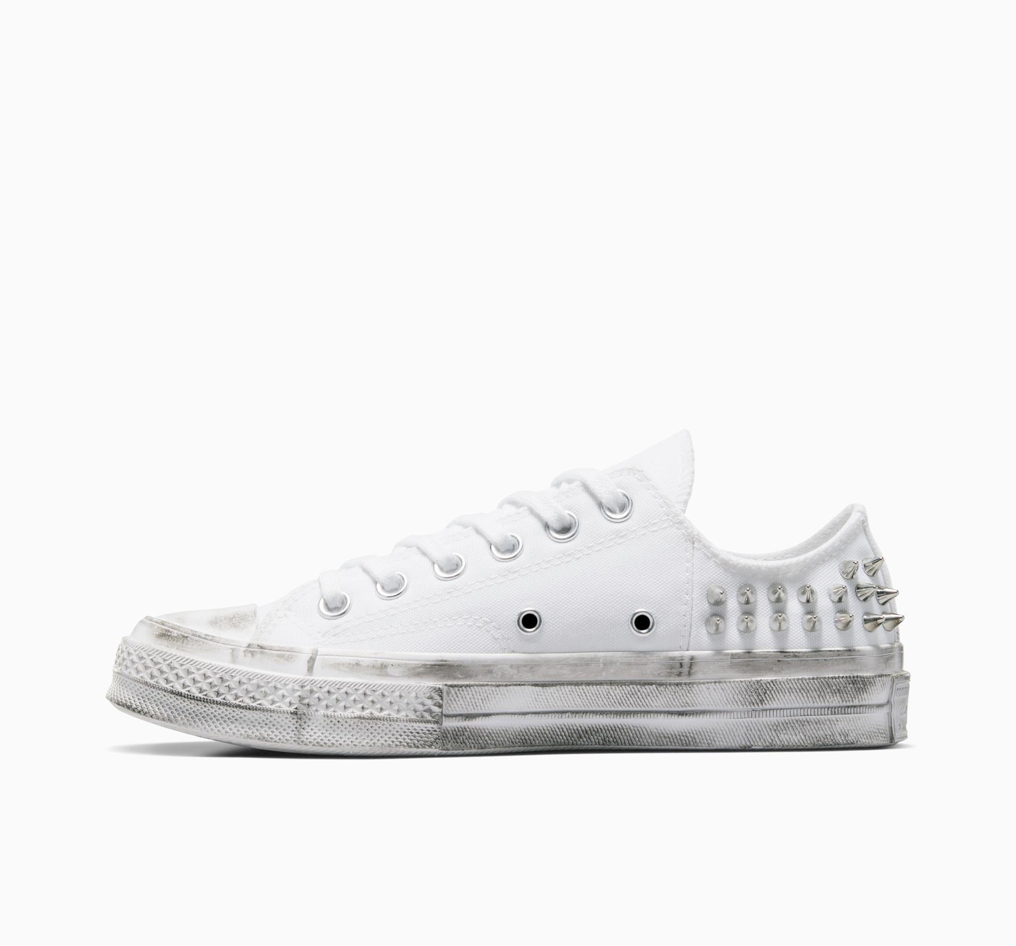 【EU限定】CT70 Studded WHITE LOW CUT A07208C