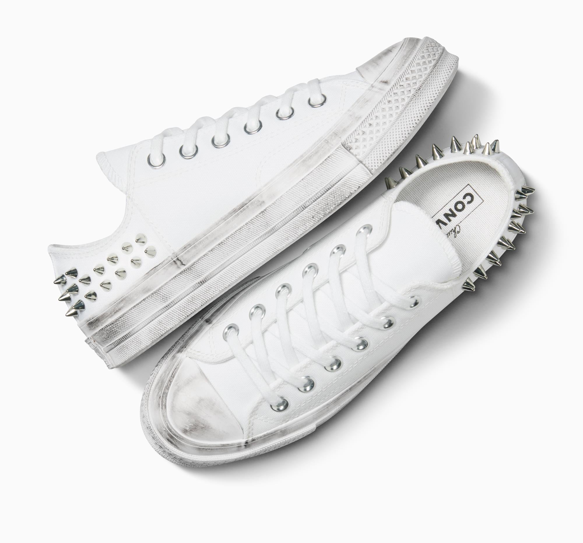 【EU限定】CT70 Studded WHITE LOW CUT A07208C