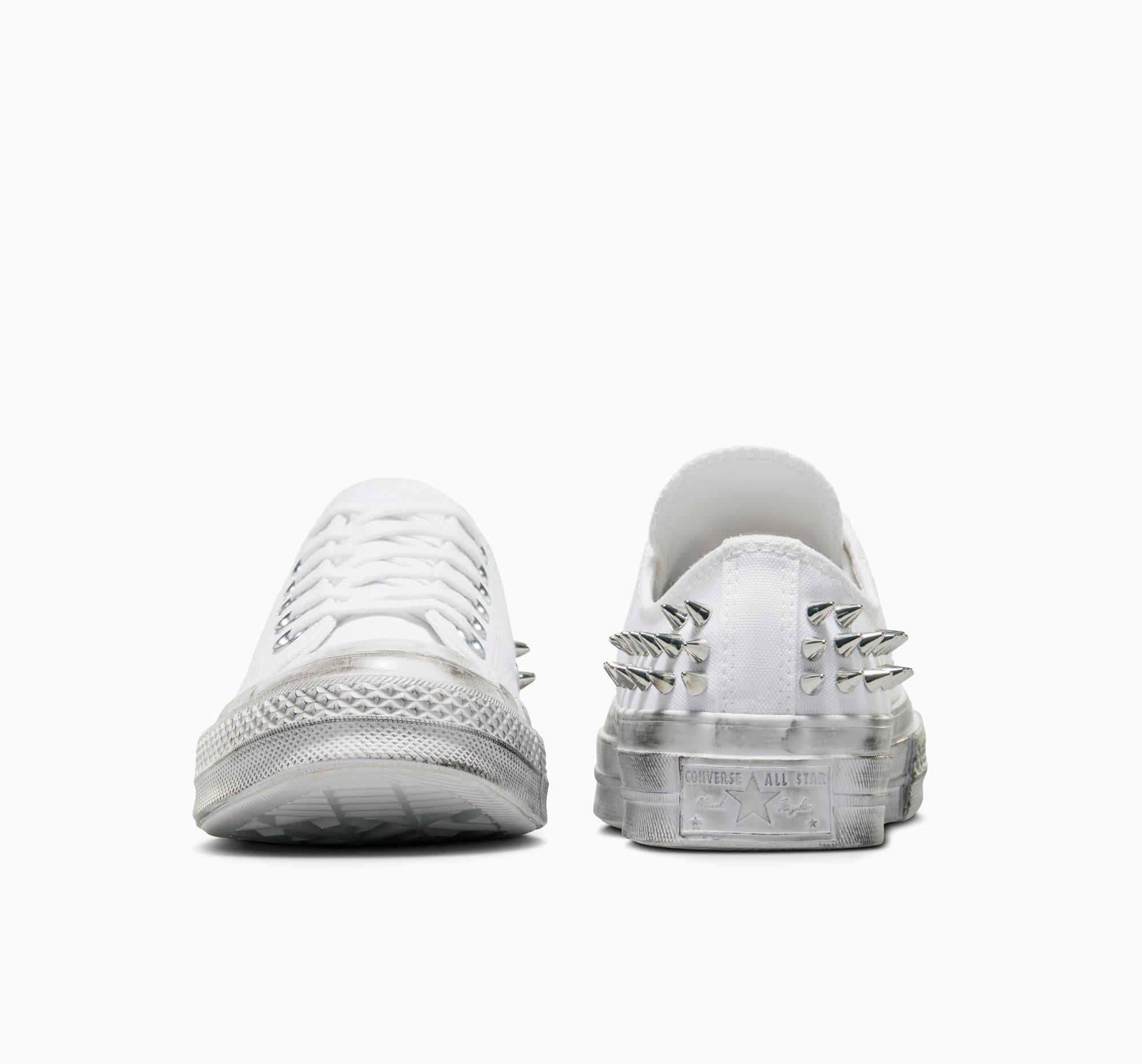 【EU限定】CT70 Studded WHITE LOW CUT A07208C