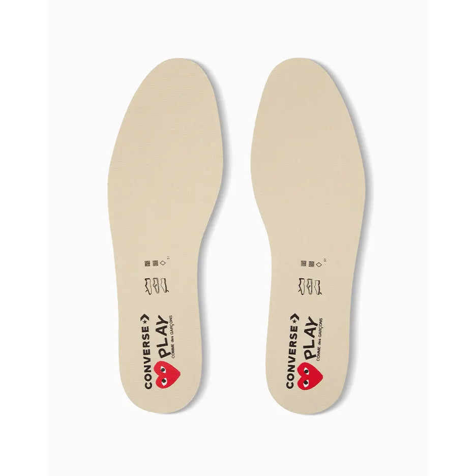 CT70 OG Play Comme des Garcons Chuck 70 Ox Steel Gray LOW CUT A08797C