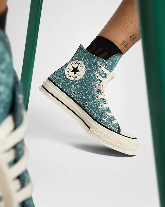 【EU限定】CT70 Glitter Newtral Teal HI CUT A10097C