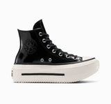 ALL STAR LIFT Double Stack Platform Patent Leather HI CUT A12977C