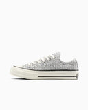 CT70 Metallic Tweed Shine Barely Grey LOW CUT A14443C
