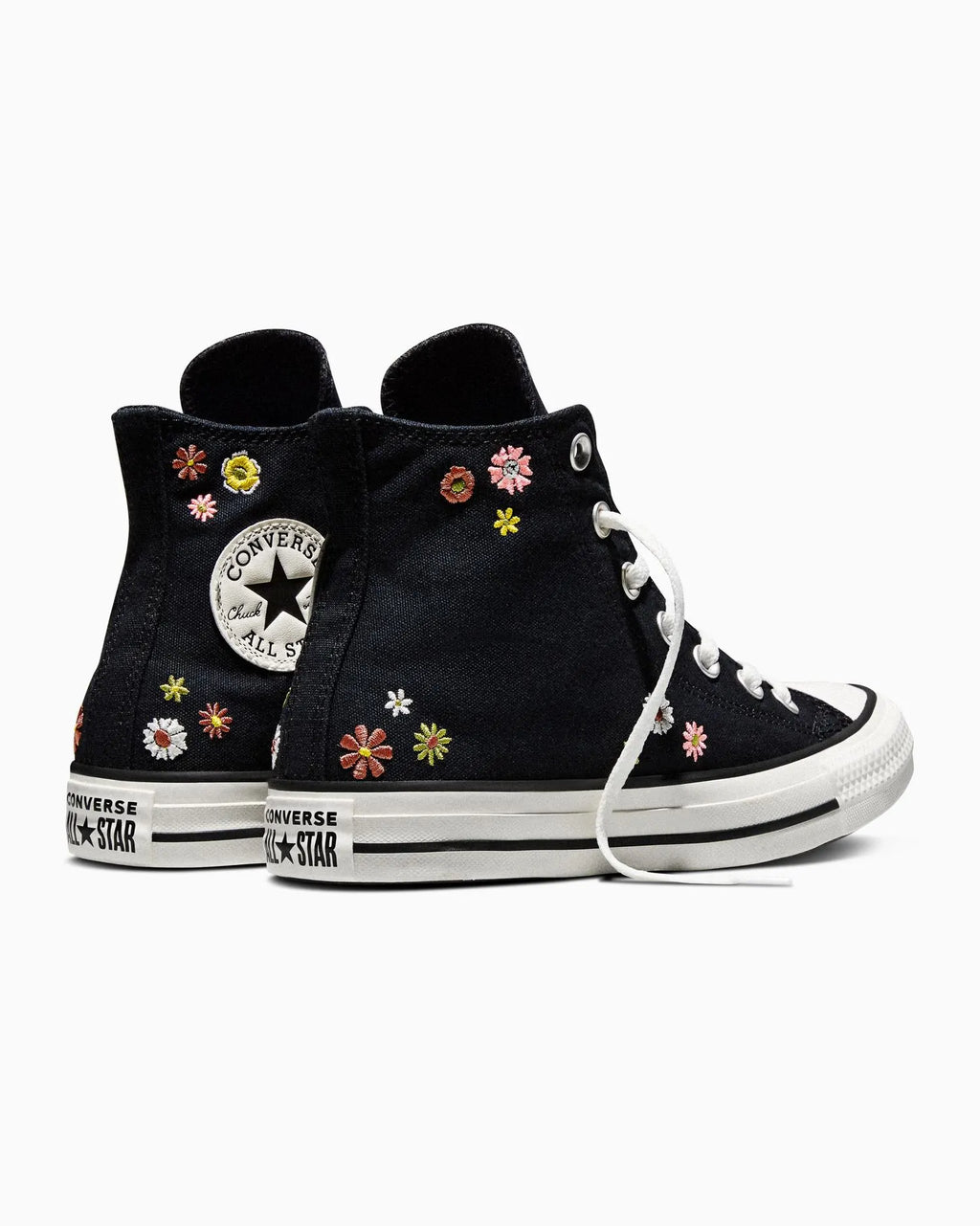 【EU限定】ALL STAR Chuck Taylor Embroidered Florals BLACK HI CUT A16902C