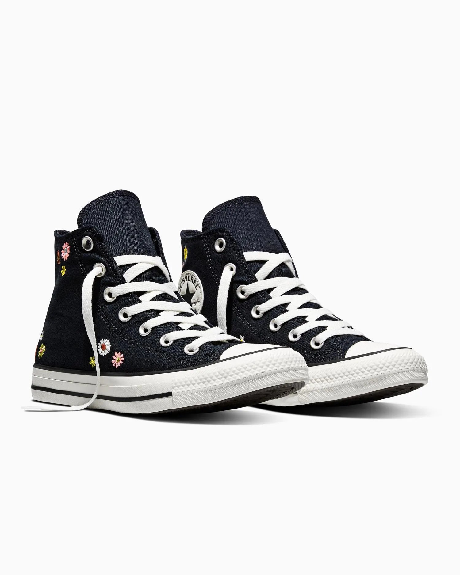 【EU限定】ALL STAR Chuck Taylor Embroidered Florals BLACK HI CUT A16902C