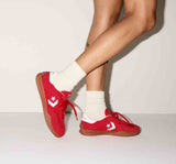 ALL STAR CLASSIC TRAINER SUEDE（スエード）Retro Classic RED LOW CUT A17238C