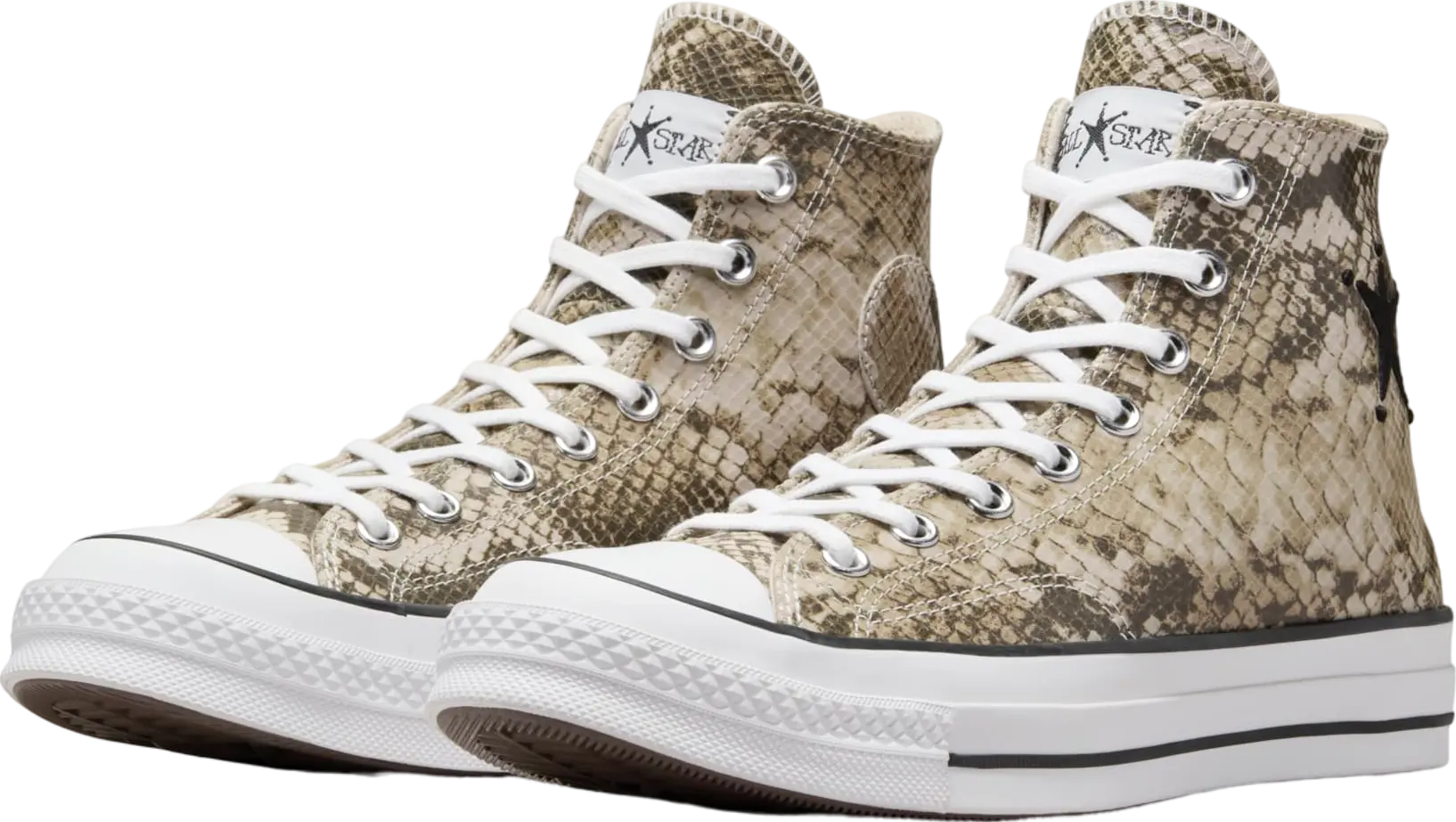 CT70 STUSSY ステューシー Leather（レザー） Snakeskin HI CUT A11674C