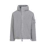 Stone Island Wrinkle Corduroy Padded Jacket Pearl Grey K2S154100056 S0229 V0061
