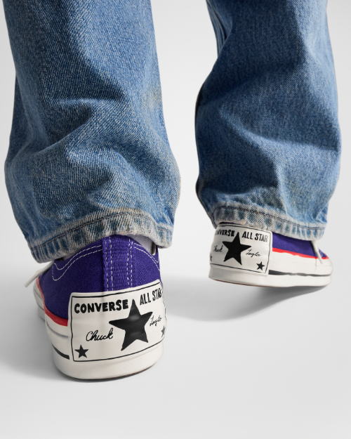 CT70（ビックヒールパッチ）SKETCH COURT PURPLE LOW CUT A10351C