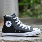 ALL STAR Chuck Taylor Black Leather（レザー）HI CUT 132170C