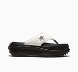 RUN STAR Platform Sandals Suede Vintage White LOW CUT A20652C