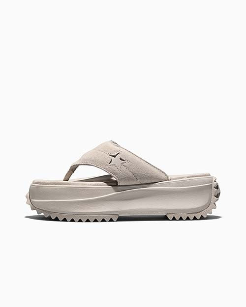 RUN STAR Platform Sandals Suede Papyrus LOW CUT A20651C