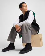 CT70 Marquis Nubuck & Suede Black HI CUT A09441C