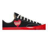 CT70 X Play Comme des Garcons PLAY Black Red Midsole LOW CUT A01795C