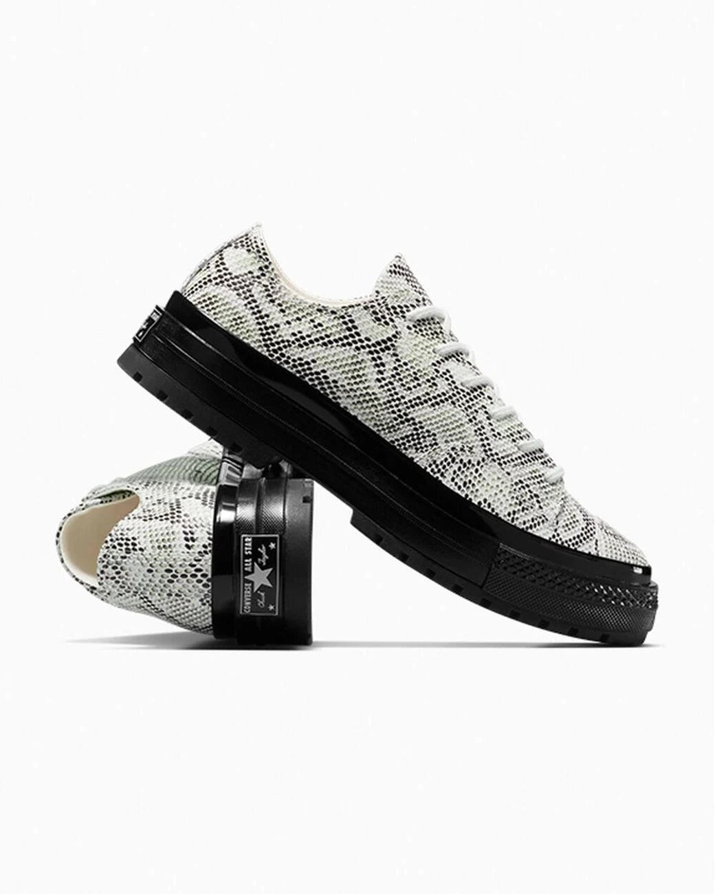 【数量限定】CT70 NATIONAL Formal Leather（レザー） SNAKESKIN（蛇柄） LOW CUT A15045C