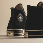 【TWICEサナ着用】CT70 BLACK&WHITE MIX HI CUT（ブラック）A08134C
