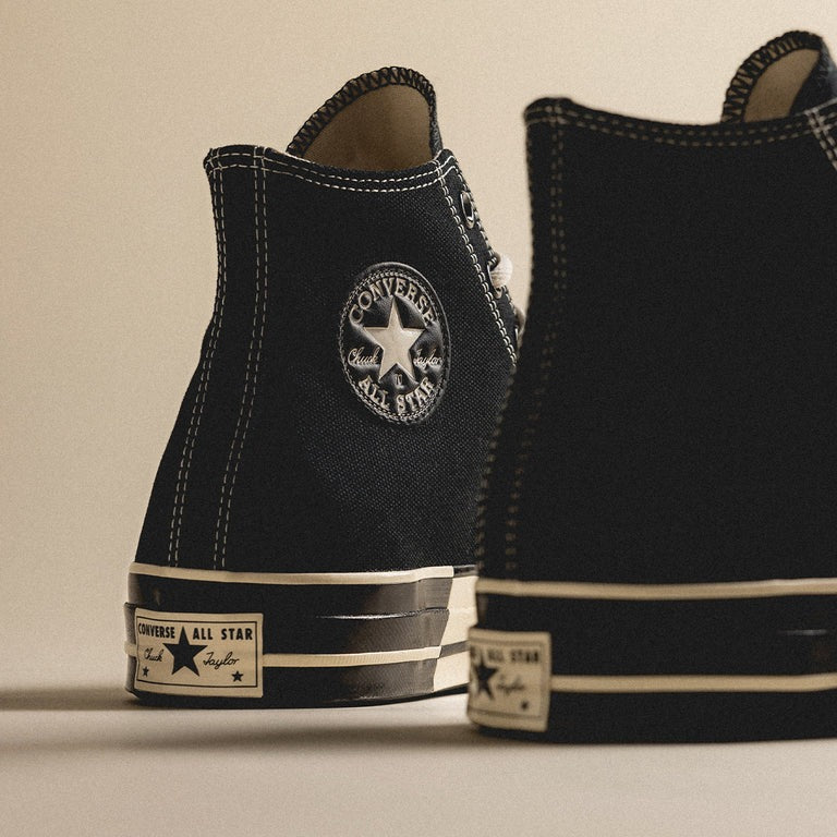 【TWICEサナ着用】CT70 BLACK&WHITE MIX HI CUT（ブラック）A08134C