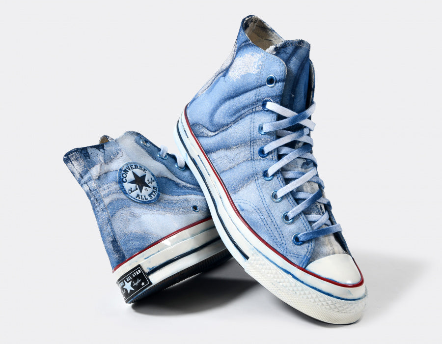 【数量限定・EU限定】CT70 LTD（リミテッド）Dip Dye Dark Navy HI CUT A13639C