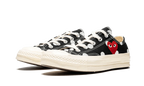 CT70 X Play Comme des Garcons Chuck 70 Ox Polka Dot BLACK LOW CUT 157248C