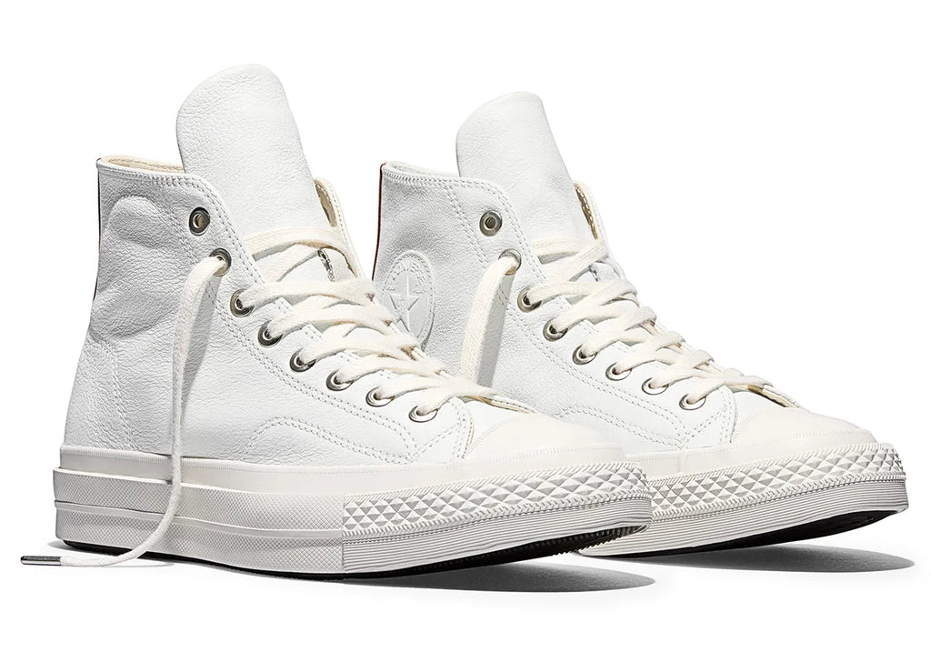【CT70復刻・数量限定】Converse Chuck Taylor All Star 'First String' Premium Leather Natural White HI CUT A14281C