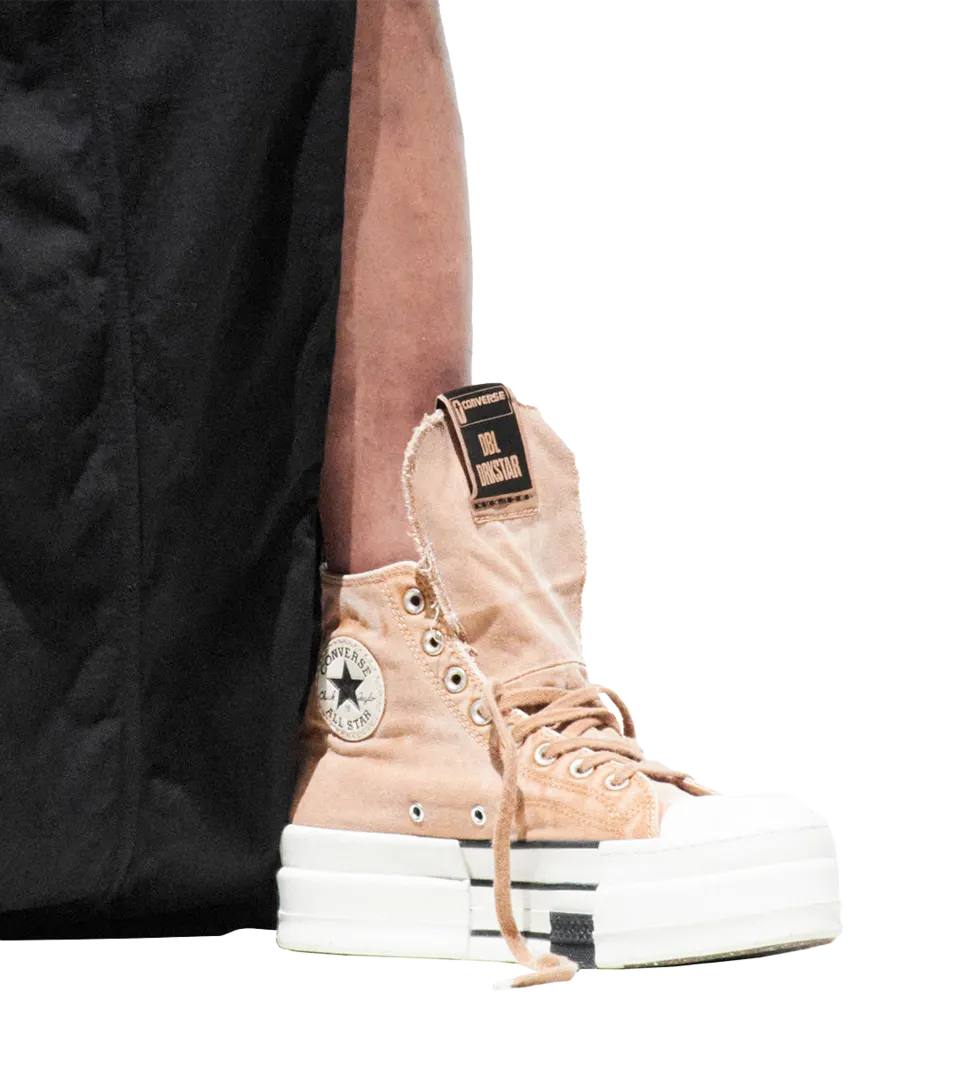 【NEW JEANS MINJI着用】CT70 DBL DRKSTR（Rick Owens） OVERDYE BROWN A06756C