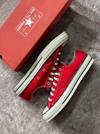 【旧品番・全サイズ再入荷】CT70 ENAMEL RED（エナメルレッド） LOW CUT 164949C