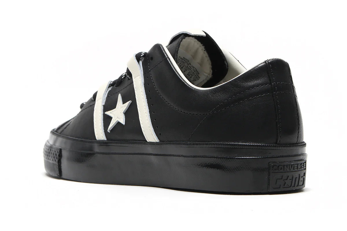 ONE STAR PRO（CONS）ACADEMY BLACK LEATHER（レザー）Bobby DeKeyzer LOW CUT A12139C