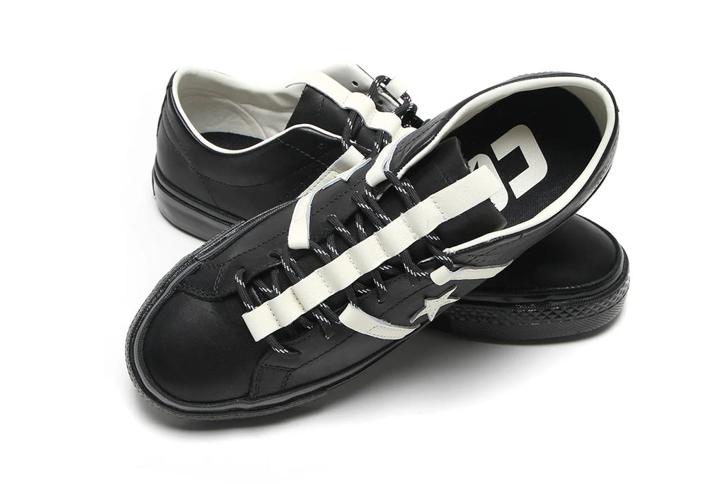 ONE STAR PRO（CONS）ACADEMY BLACK LEATHER（レザー）Bobby DeKeyzer LOW CUT A12139C